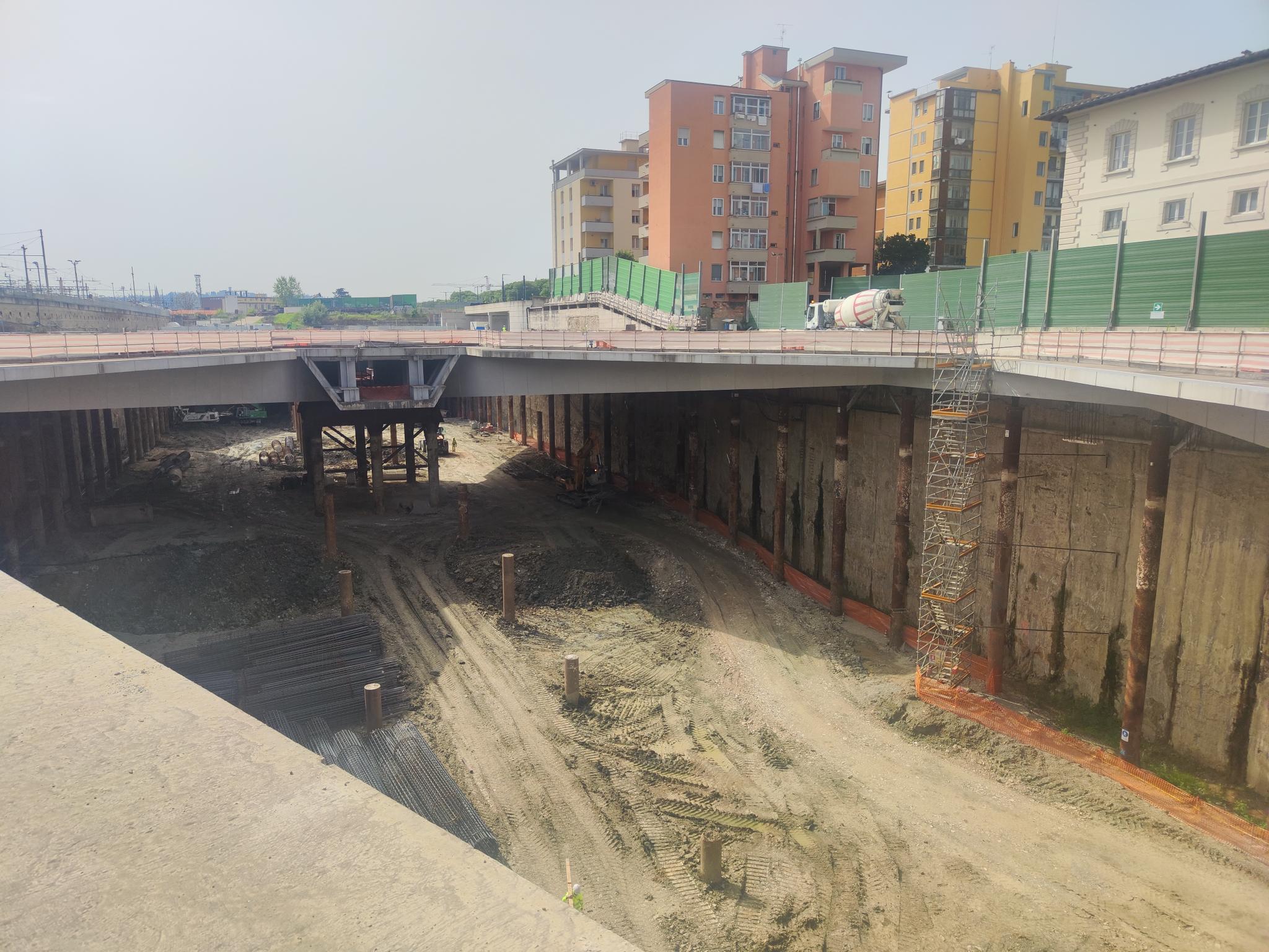 Visita di APIF (Associazione Periti Industriali Firenze) presso il cantiere della Stazione AV Belfiore