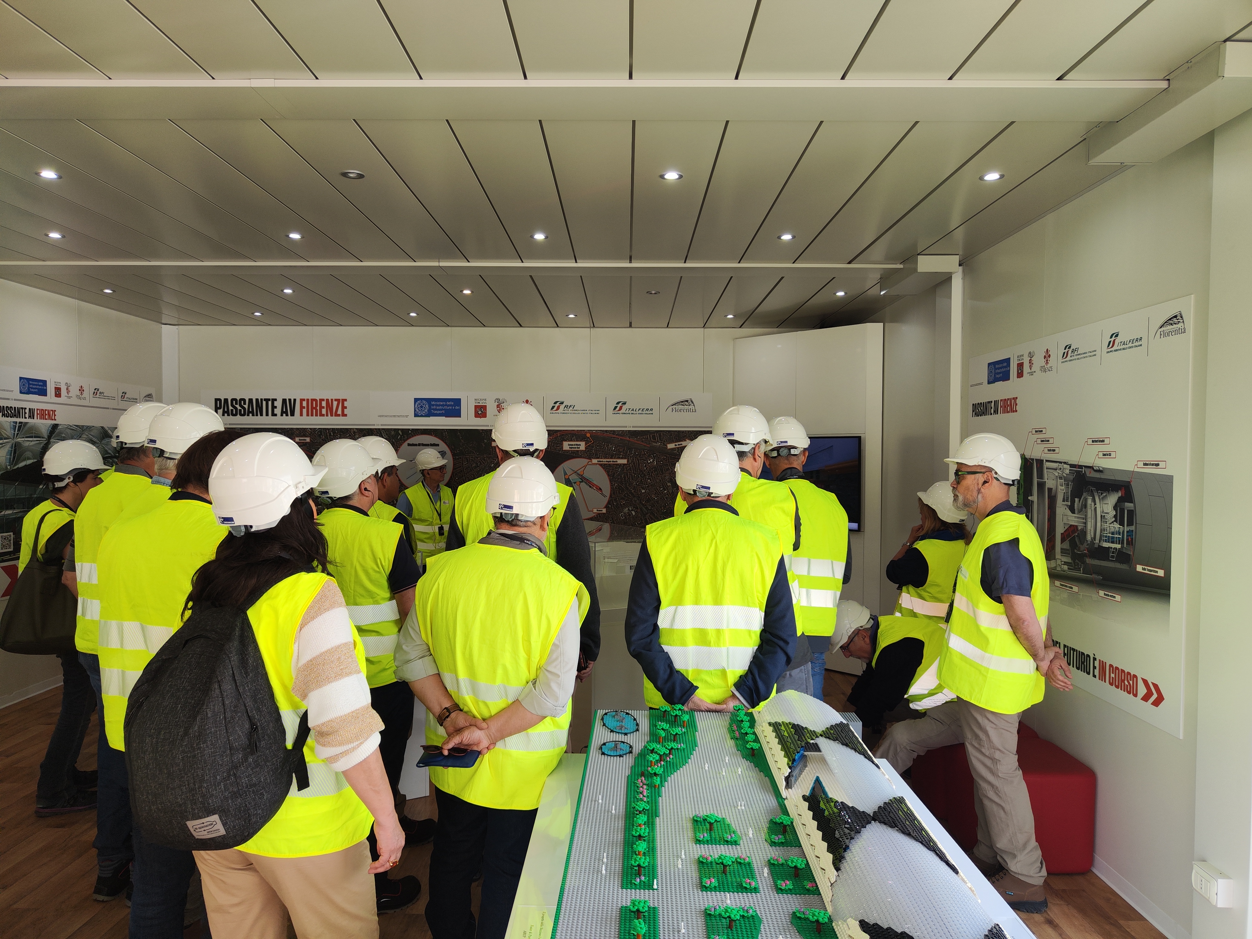 Visita della cittadinanza presso il cantiere della Stazione AV Belfiore