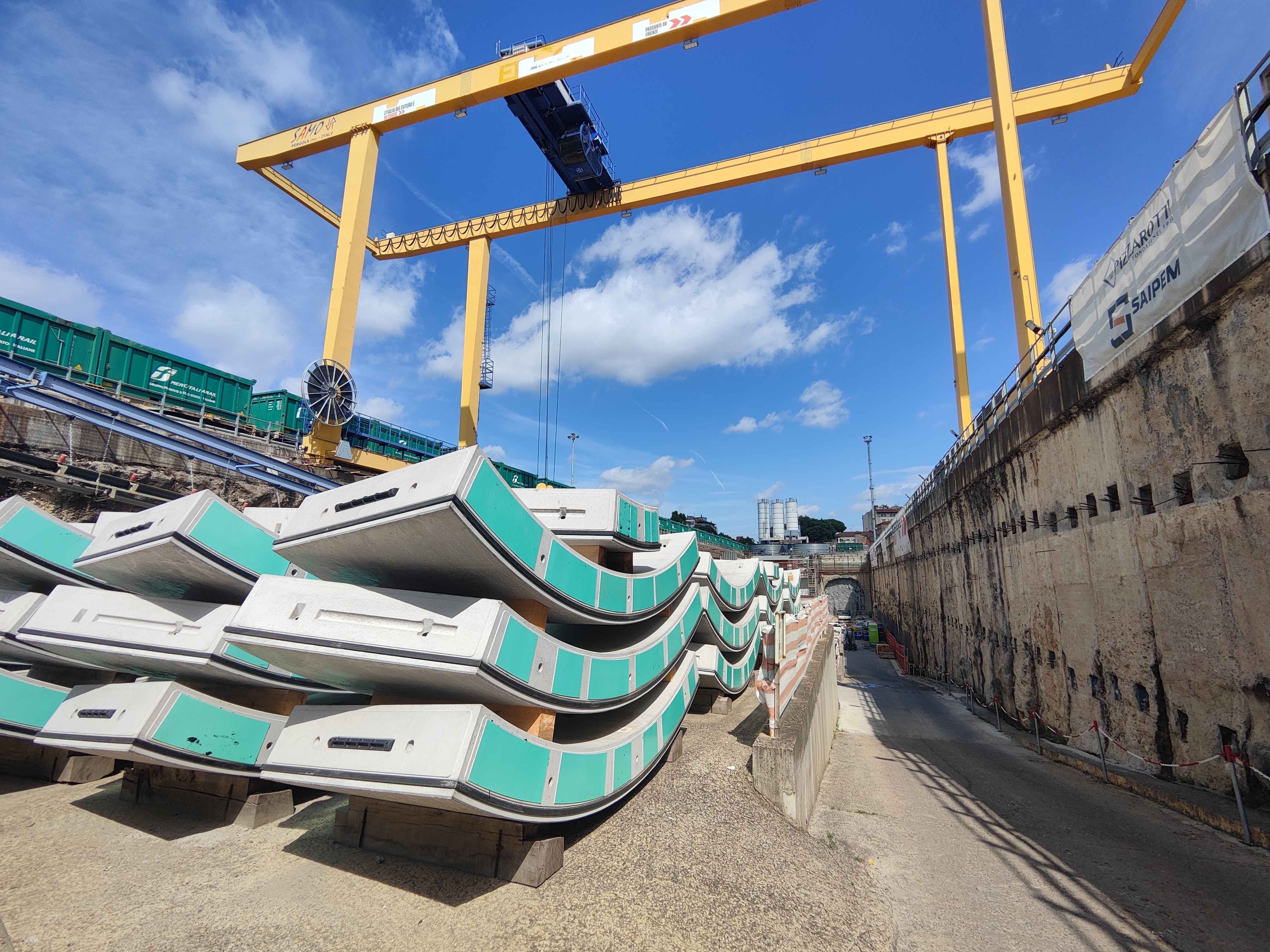 Visita della cittadinanza presso il cantiere di Campo di Marte